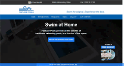 Desktop Screenshot of fastlanepools.com.au